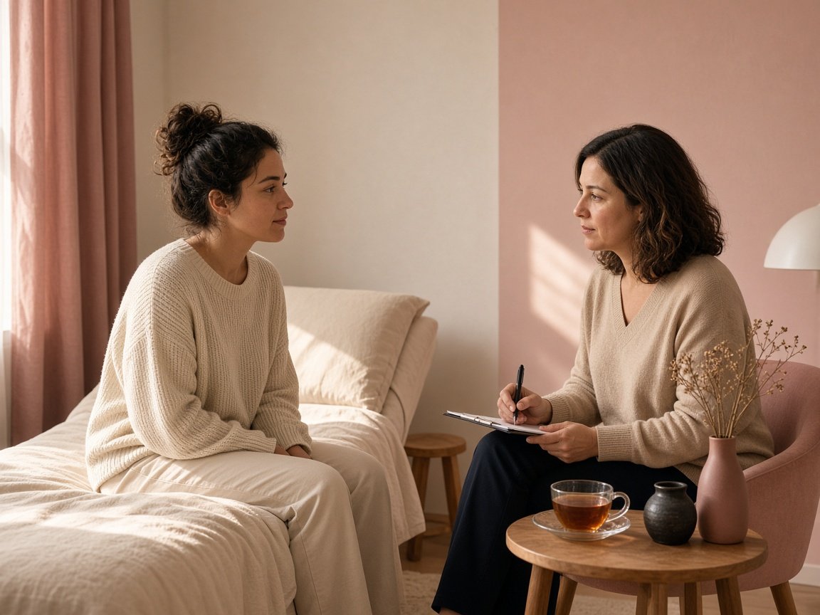 A first-visit consult at Penthouse Spa
